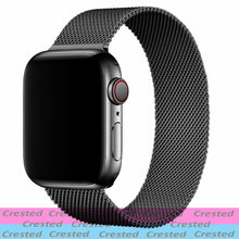 Load image into Gallery viewer, Metal Loop For apple watch band 44mm 40mm belt smartwatch Stainless steel watchband bracelet iWatch 6 5 4 3 38mm 42 mm Strap
