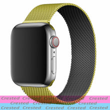 Load image into Gallery viewer, Metal Loop For apple watch band 44mm 40mm belt smartwatch Stainless steel watchband bracelet iWatch 6 5 4 3 38mm 42 mm Strap
