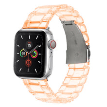 Load image into Gallery viewer, Transparent Strap for Apple Watch band 44mm 40mm iWatch band 38mm 42mm Resin Bracelet for Apple watch series 6 5 4 3 Se 42 44 mm
