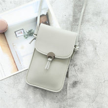 Load image into Gallery viewer, Phone Wallets Transparent Touch Screen Mobile Phone Bag Pouch Women Phone Purse Messenger Bags Small Flap Bag Mini Shoulder Bag
