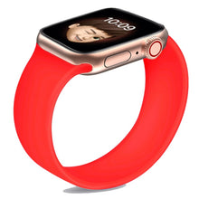 Load image into Gallery viewer, Solo Loop for Apple Watch Band 44mm 40mm iWatch Band 38mm 42mm Elastic Belt Silicone bracelet Apple watch serie 5/4/3/SE/6 Strap
